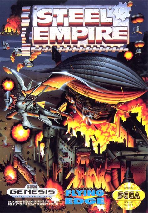 empire of steel genesis box cover|steel empire game.